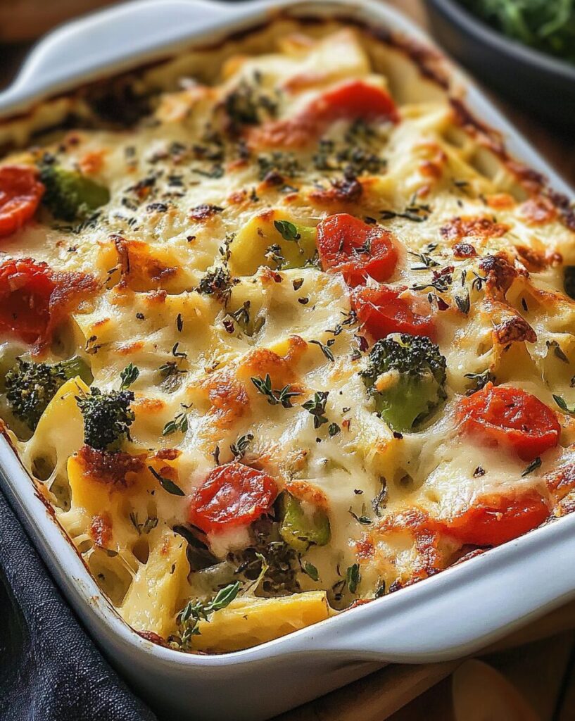Swiss Cheese Vegetable Casserole Recipe