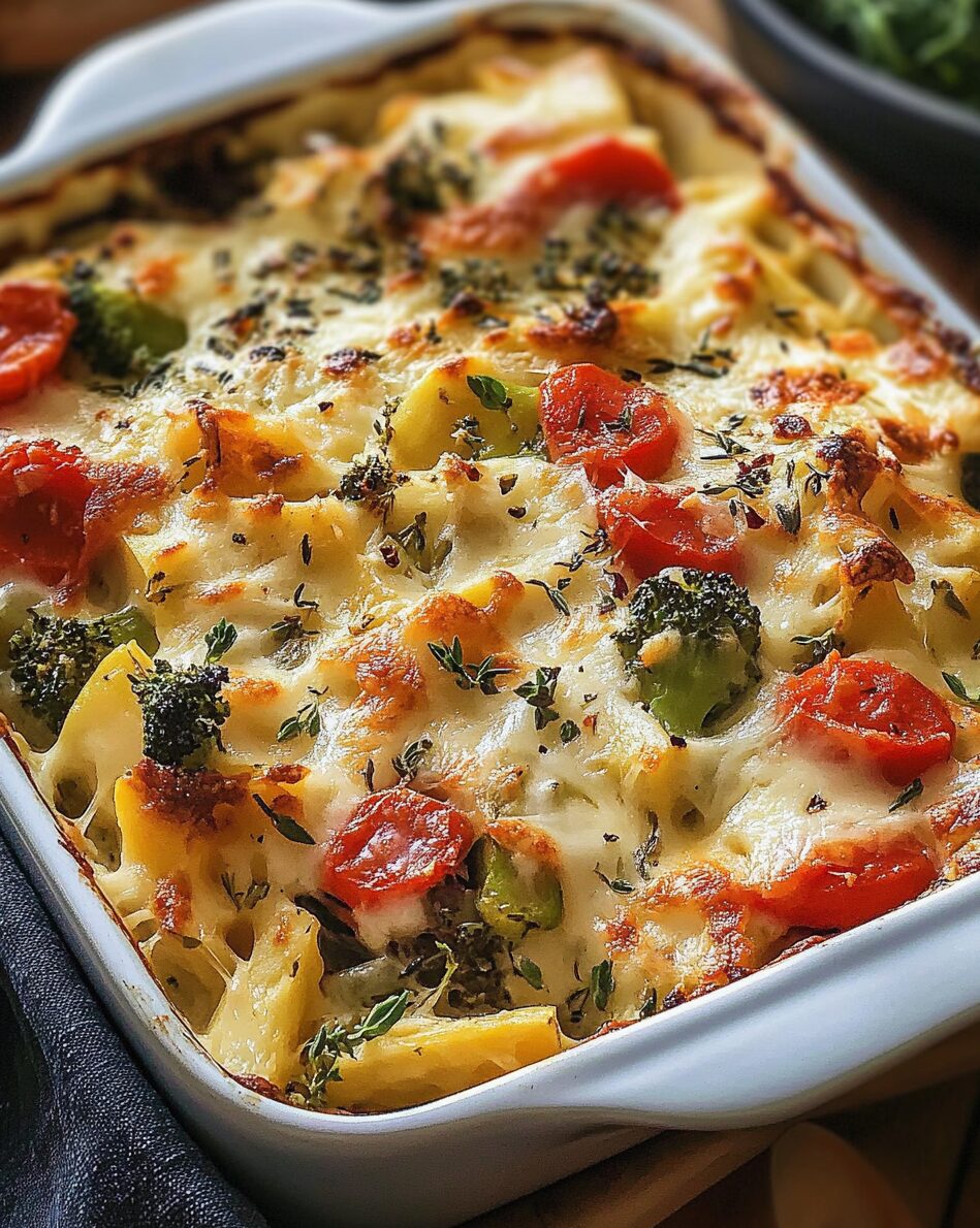 Swiss Cheese Vegetable Casserole Recipe