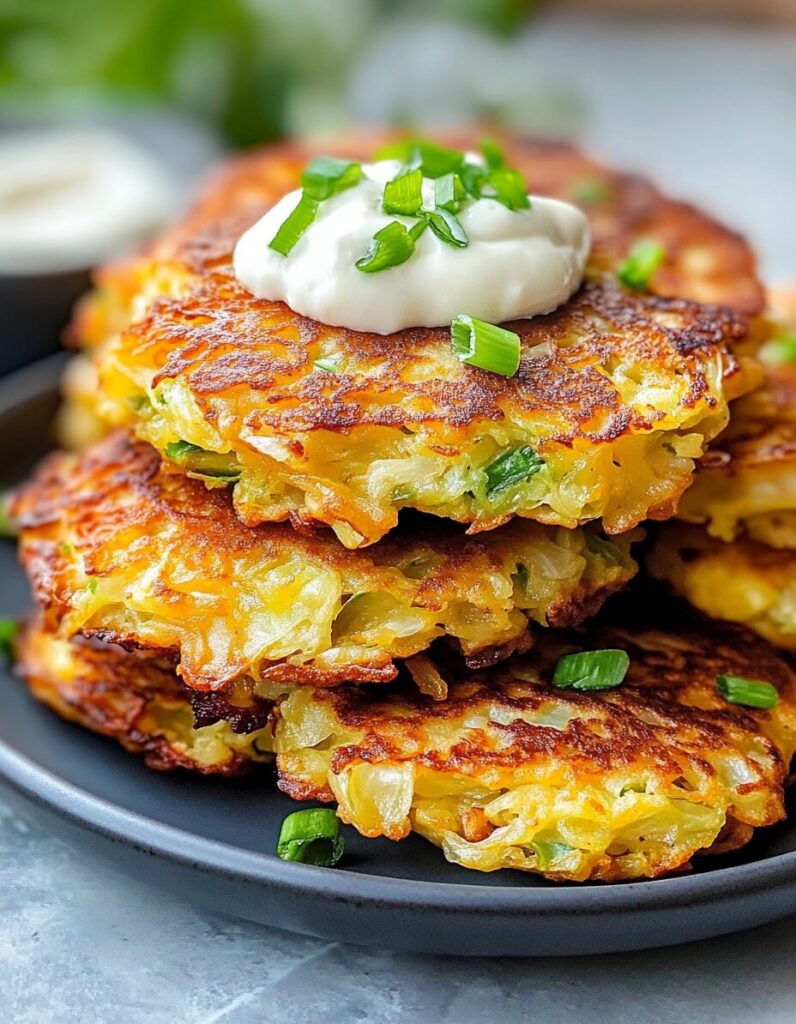 Easy Cabbage Fritters