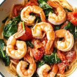 Tomato Spinach Shrimp Pasta Tomato Spinach Shrimp Pasta