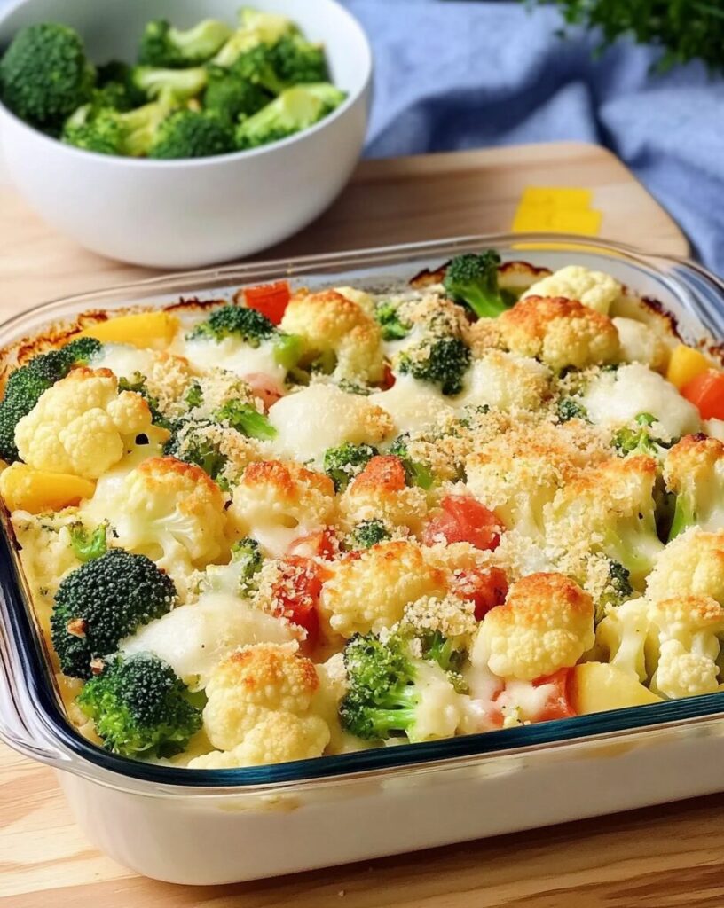 Broccoli and Cauliflower Casserole