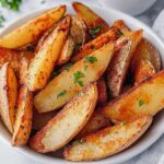 Crispy Air Fryer Potato Wedges Crispy Air Fryer Potato Wedges