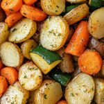 Garlic Herb Roasted Potatoes, Carrots, and Zucchini Garlic Herb Roasted Potatoes, Carrots, and Zucchini