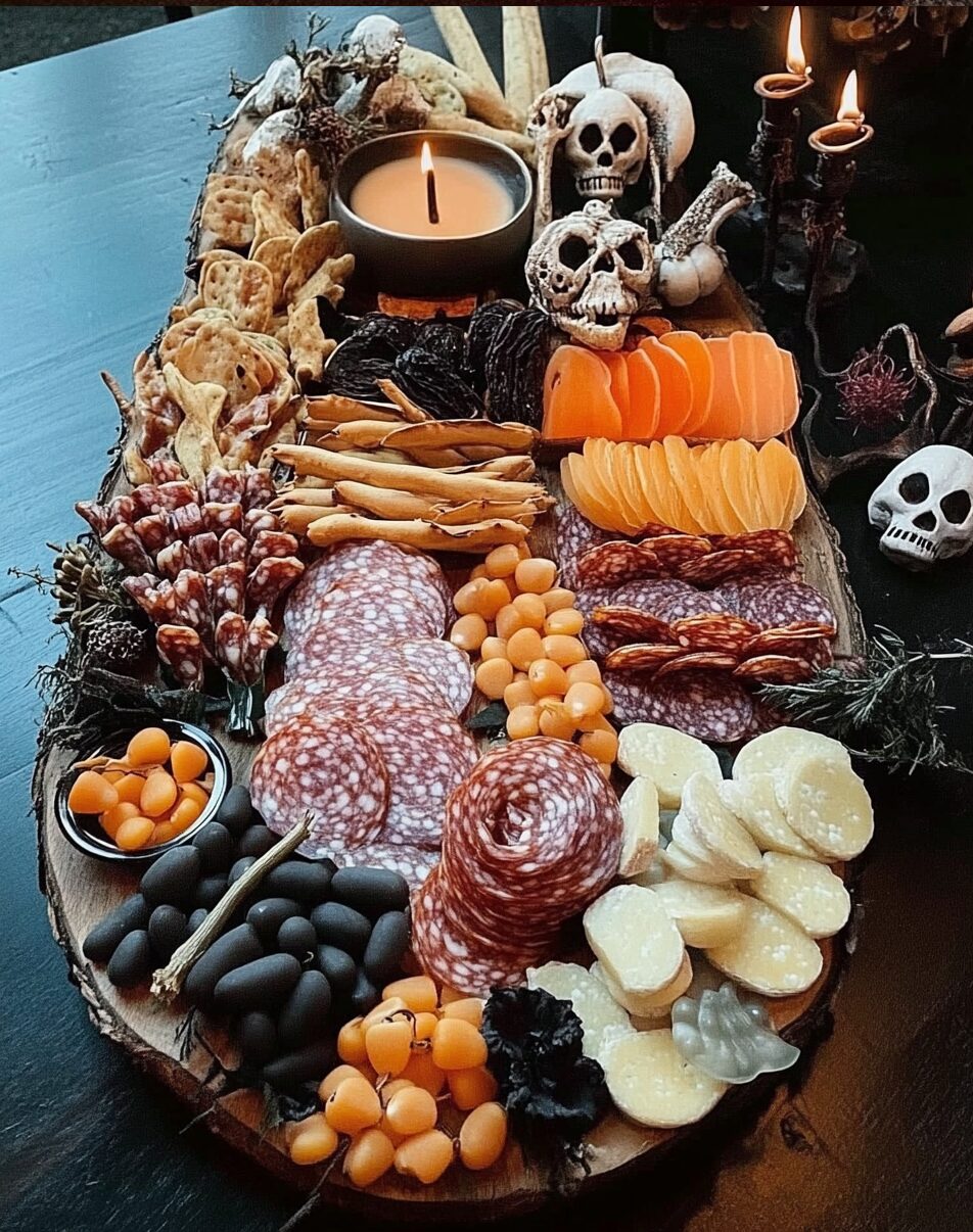Spooky Halloween Charcuterie Board: The Ultimate Ghoulishly Delicious Party Platter