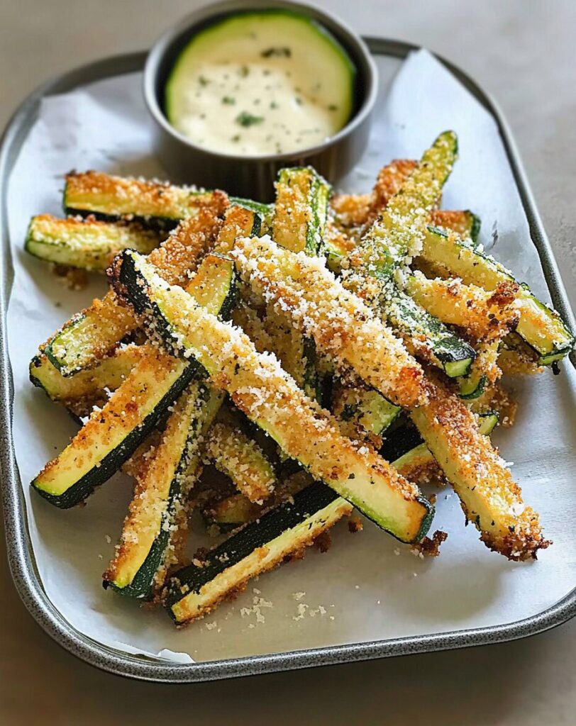 Parmesan Zucchini Fries