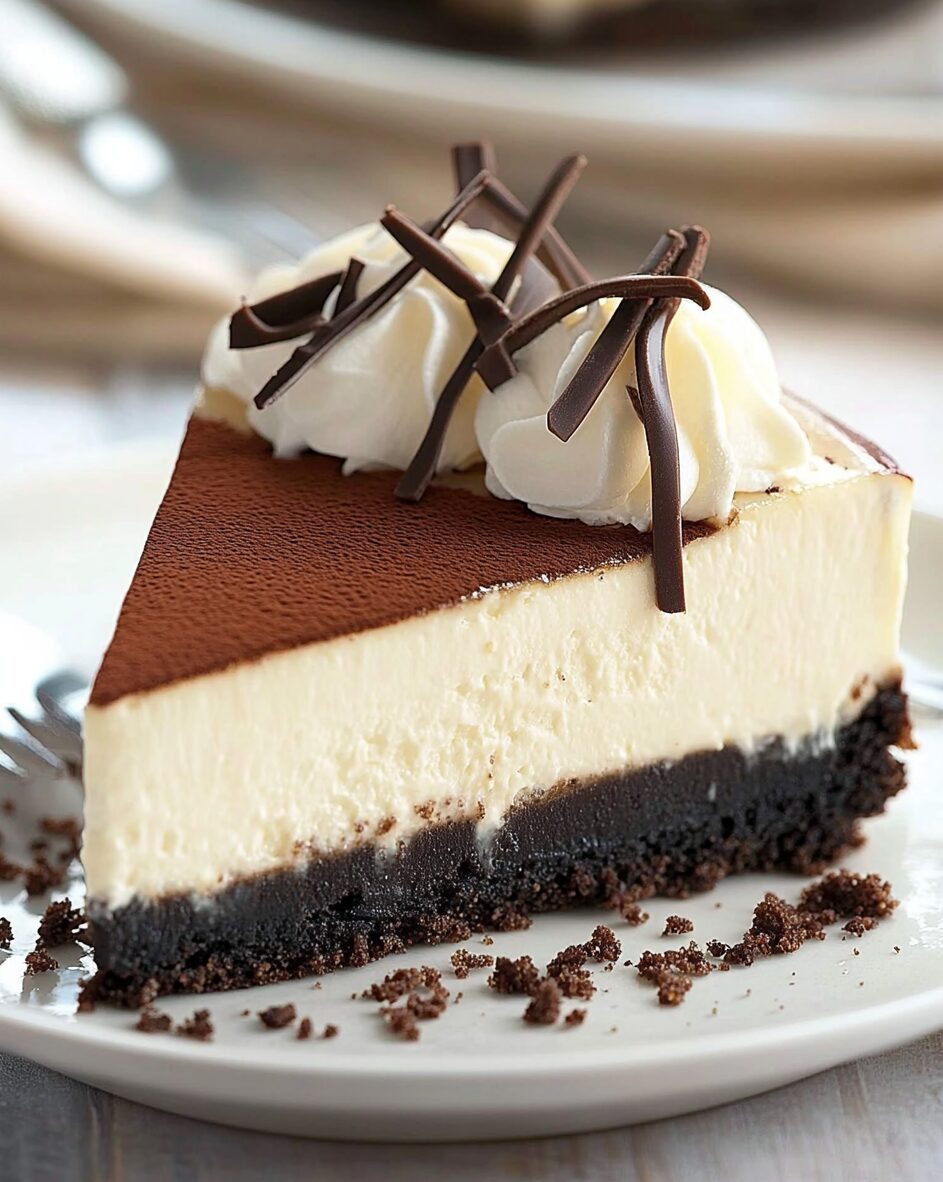 Decadent Brownie Bottom Cheesecake