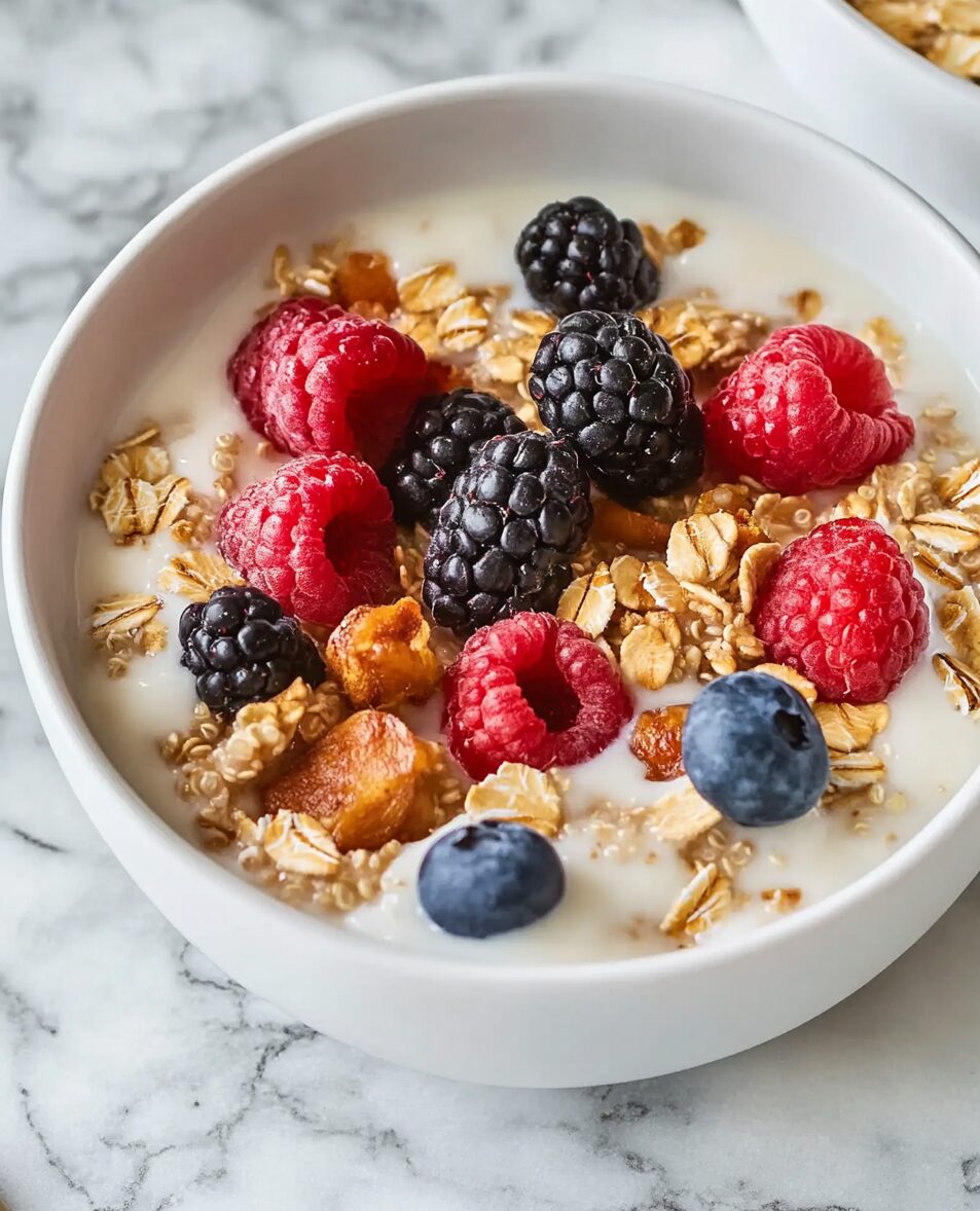 Quinoa-Oatmeal Cereal