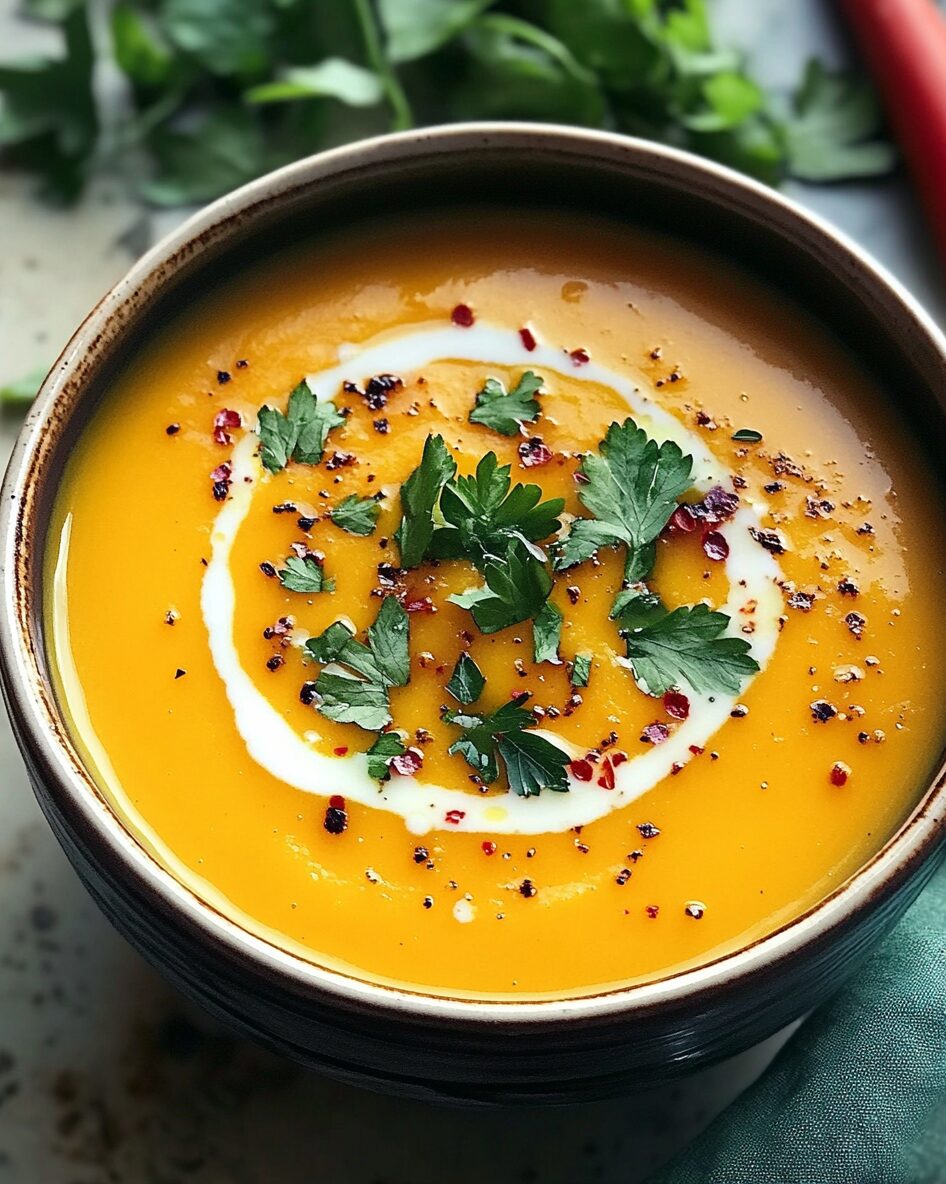 Spicy Butternut Squash and Sweet Potato Soup: A Cozy and Flavorful Autumn Dish