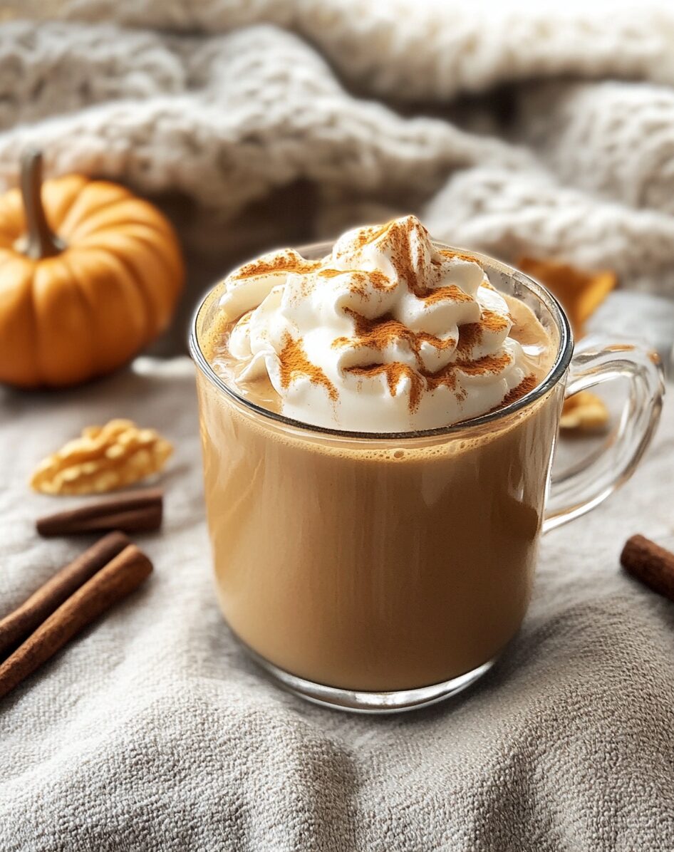 Homemade Starbucks Pumpkin Spice Latte