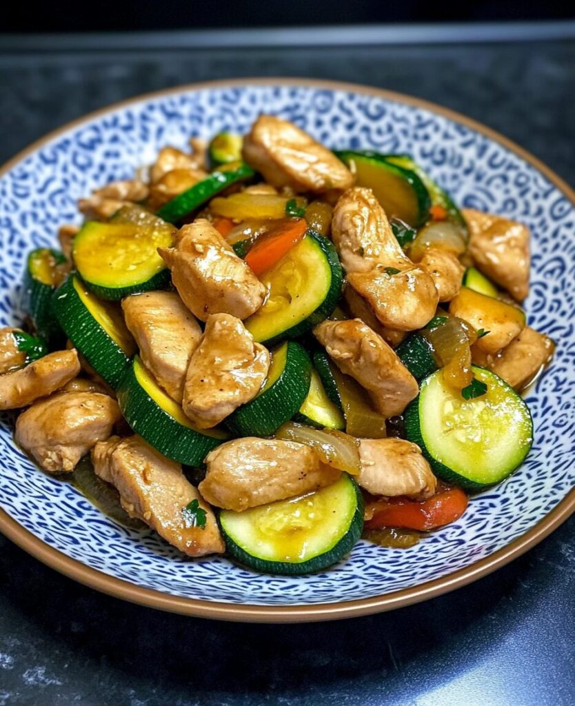 Chicken Zucchini Stir-Fry: A Quick and Flavorful Weeknight Meal