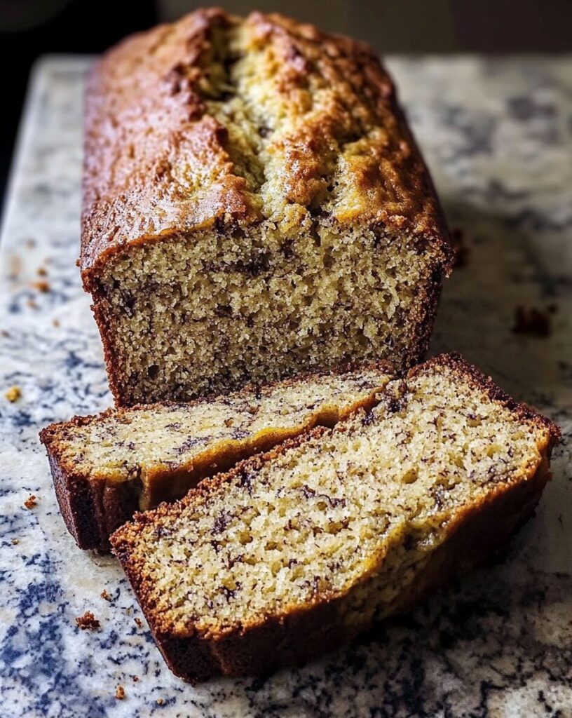 Old-Fashioned Banana Bread Like Your Grandmother Made: A Timeless, Comforting Classic finished dish