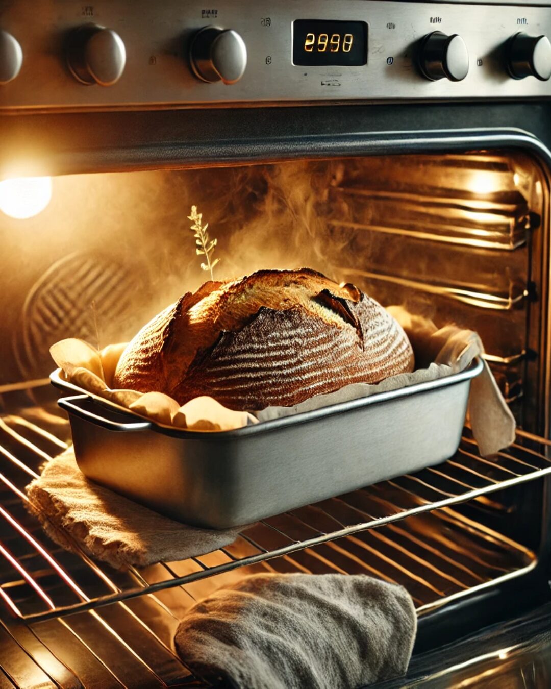 Why Add a Pan of Water to the Oven When Baking Bread? My Friend’s Secret for Perfect Crust