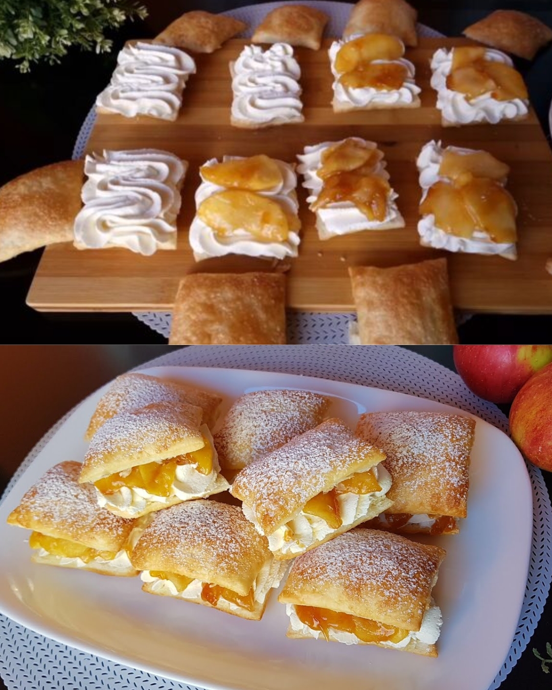 Apple Puff Pastry Dessert
