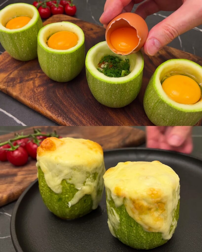 Stuffed Zucchini Recipe finished dish