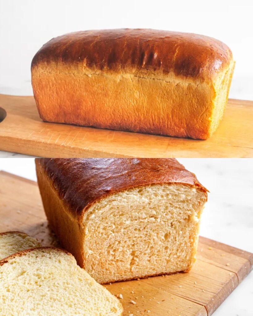 Brioche Sandwich Loaf finished dish