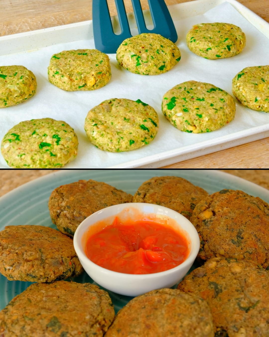 Easy and Delicious Chickpea Patties Recipe
