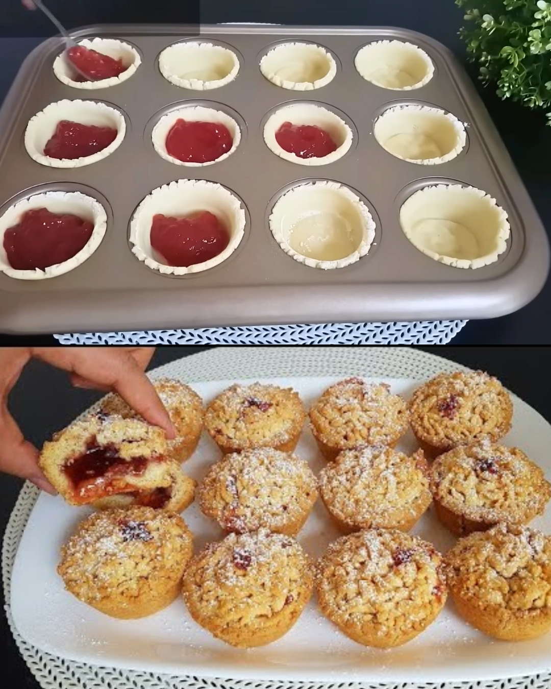 Strawberry Jam Cookies