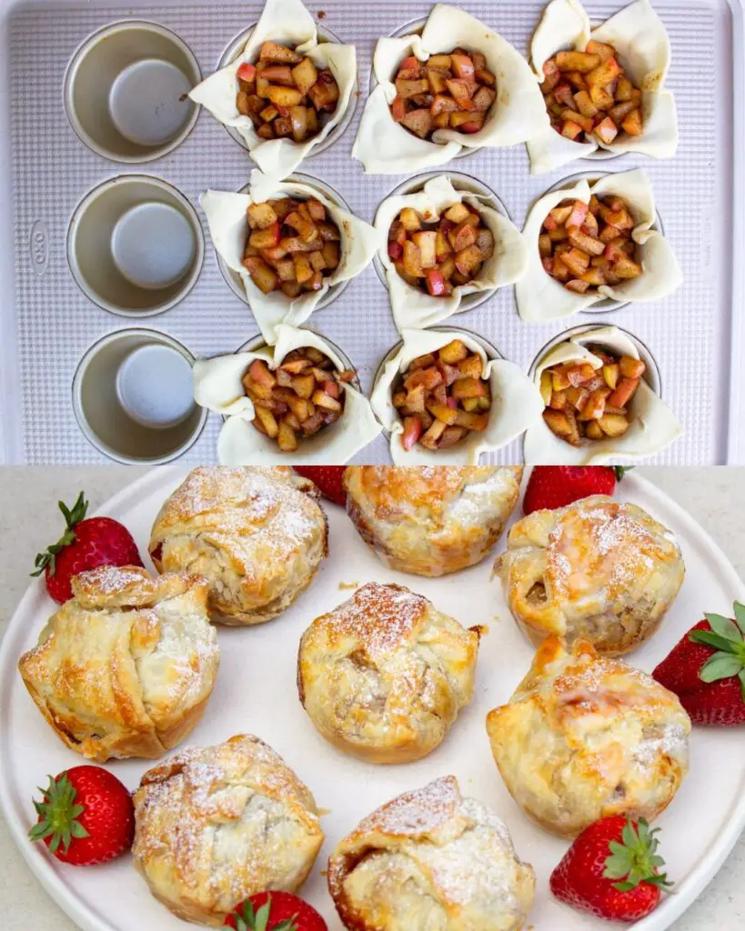 Mini Apple Puff Pastry Pies Greenku Recipes