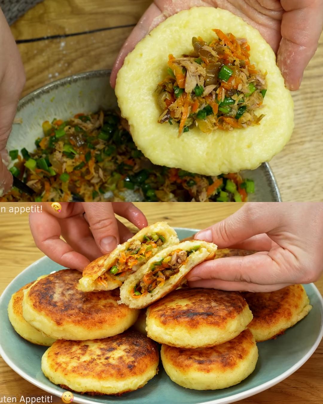 Potato and Tuna Schnitzel Recipe