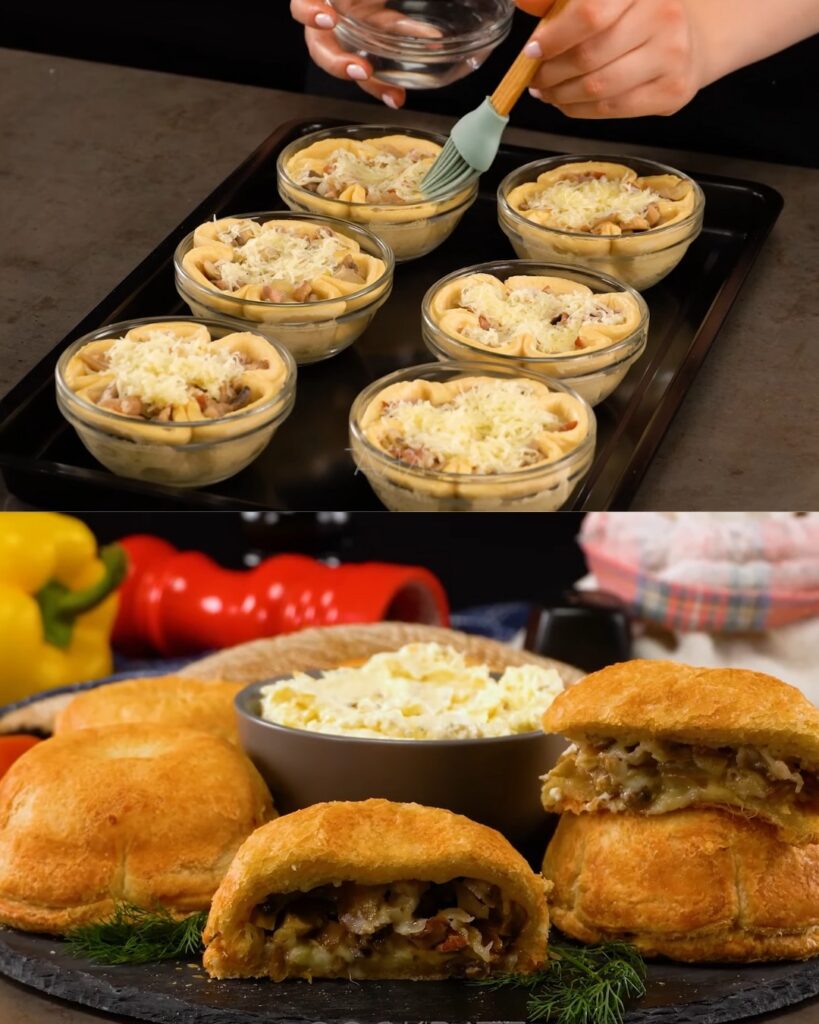 Ham and Tomato Puff Pastry Tart