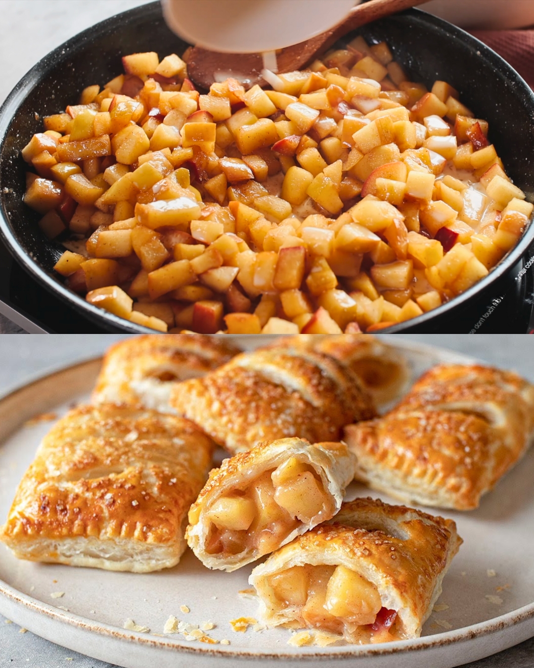 Apple Turnovers with Puff Pastry