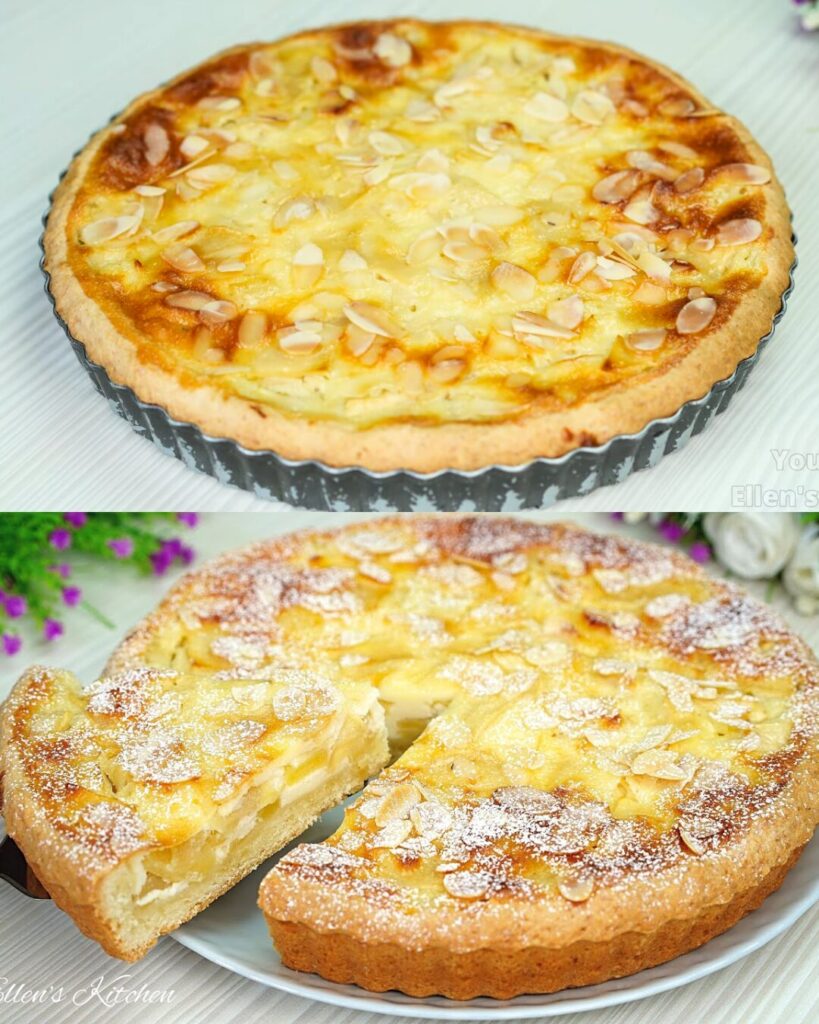 Apple Sour Cream Tart Recipe