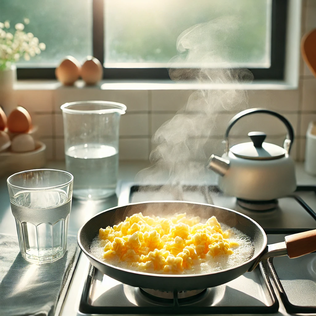 Why Add Water to Scrambled Eggs? A Surprising Cooking Tip from My Brother