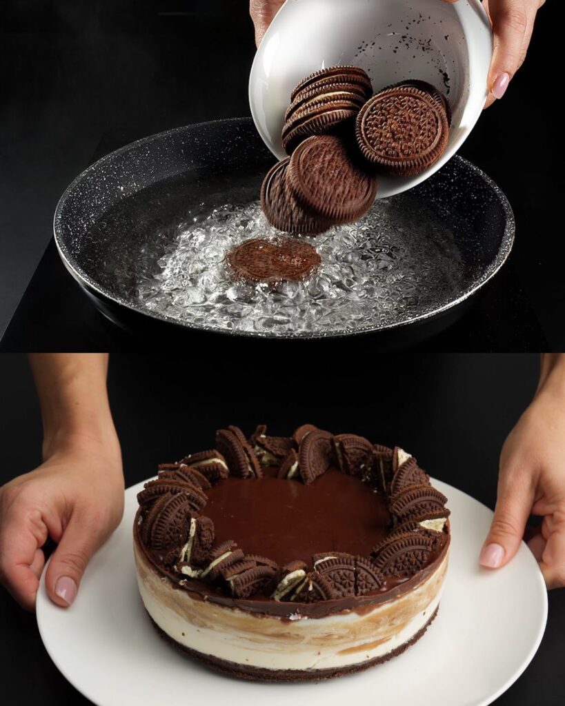 No-Bake Oreo Coca Cola Cheesecake
