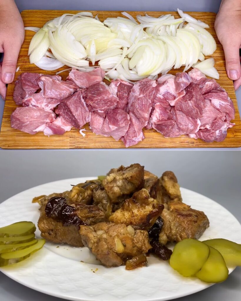 Succulent Pork (or Beef) Roast with Prunes and Lemon