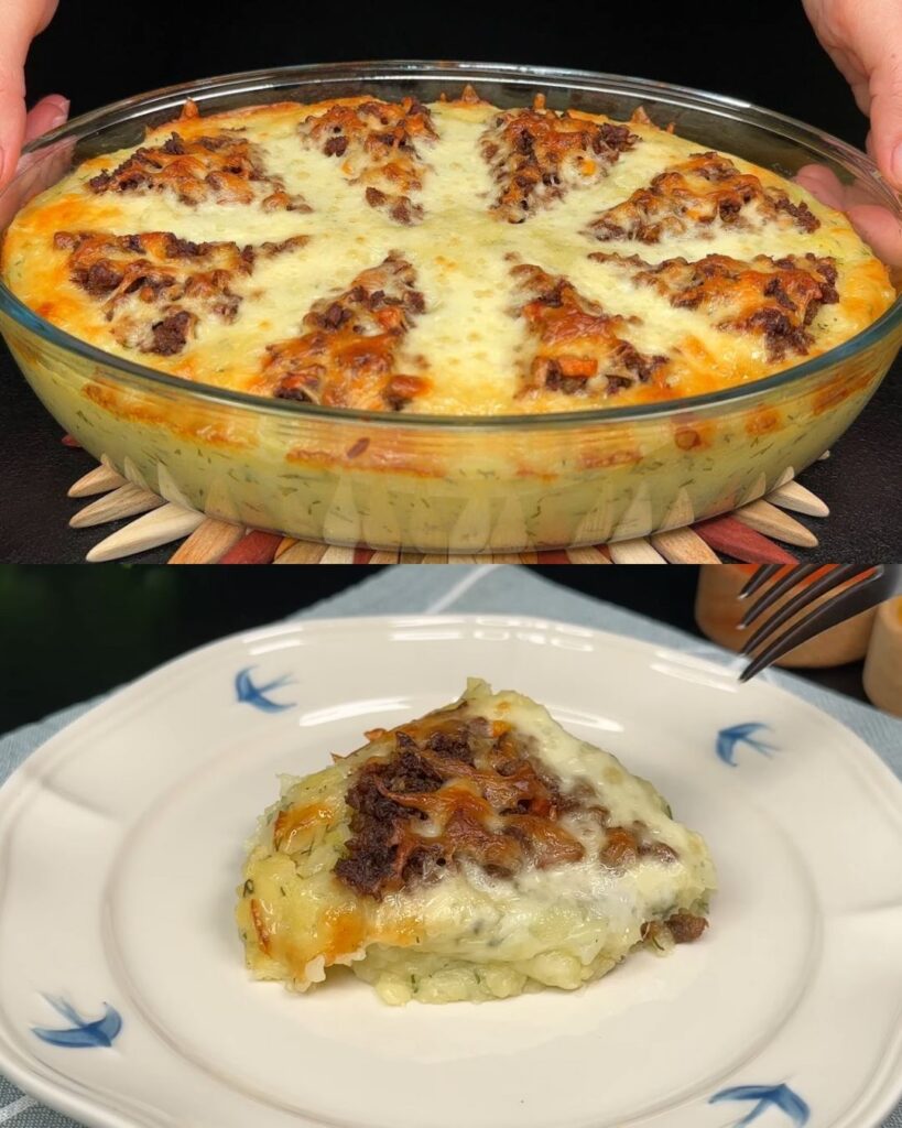 Hearty Ground Beef and Vegetable Casserole with Mashed Potatoes