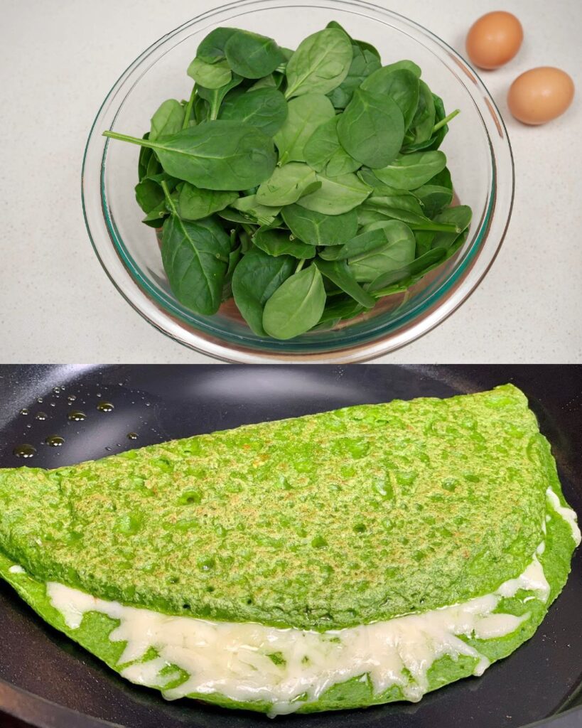 Savory Spinach Oat Pancakes
