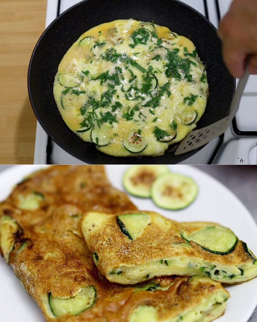 Zucchini and Cheese Egg Bake