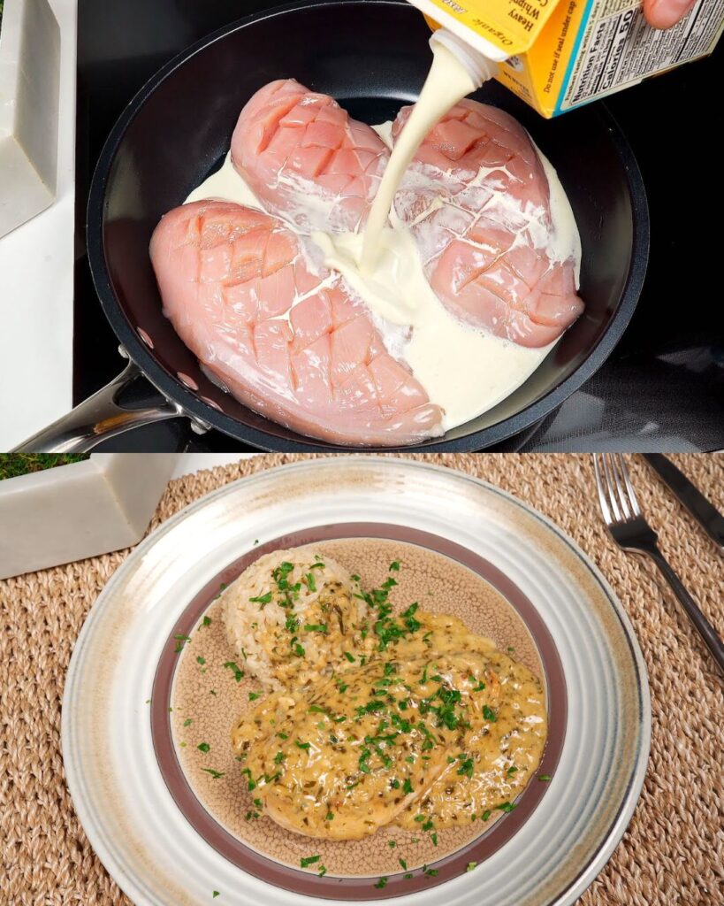 Creamy Garlic Chicken Breasts