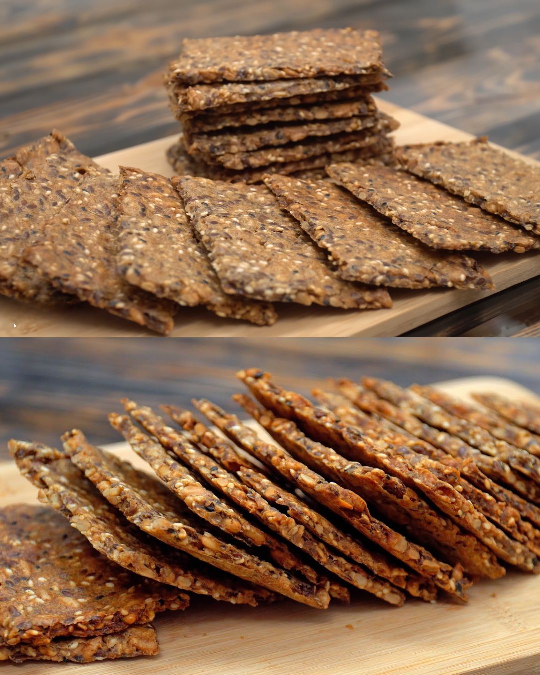 Homemade Seed Crackers