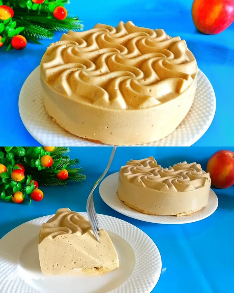 Creamy Cappuccino Jelly Dessert finished dish