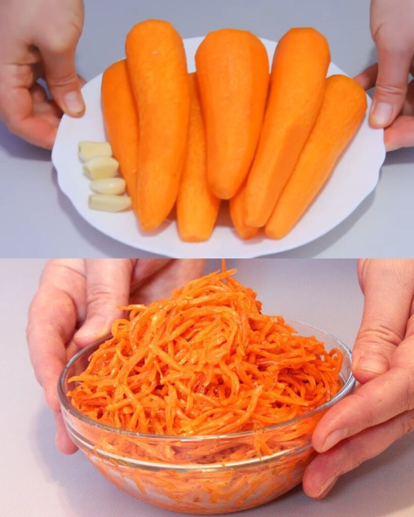 Korean-Style Spicy Carrots (Morkovcha)