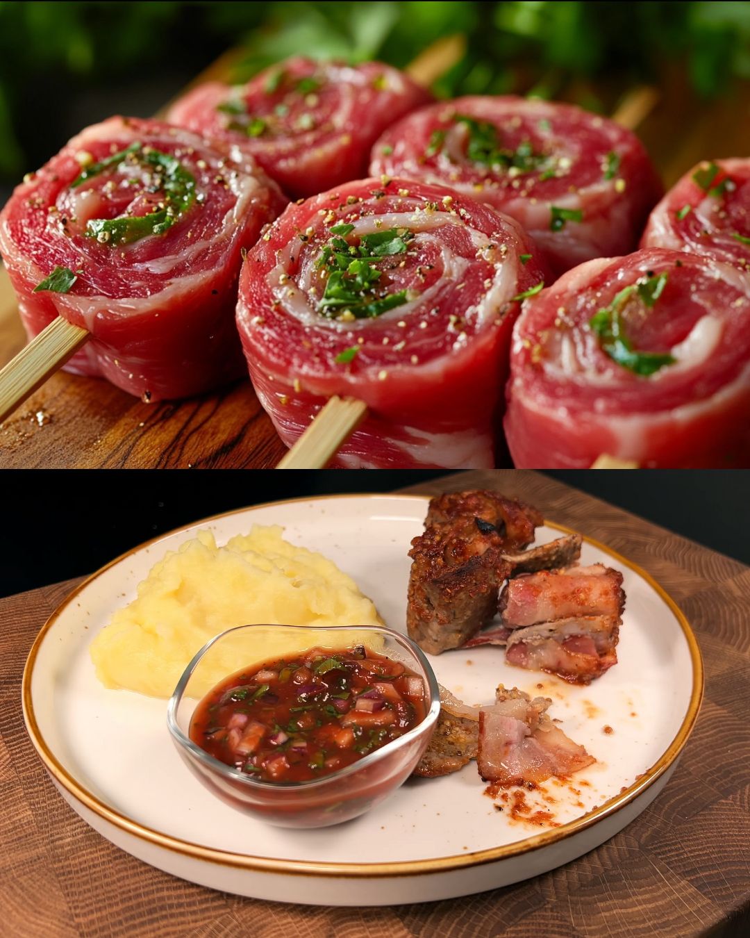 Mustard-Glazed Pork Loin with Paprika and Bacon