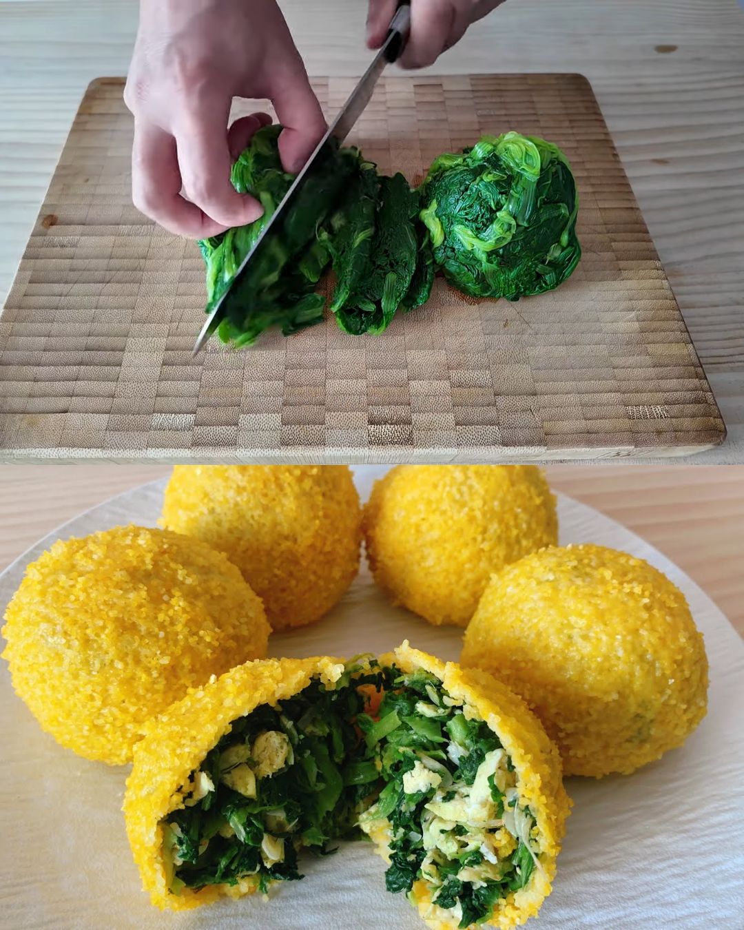 Steamed Bok Choy and Egg Balls