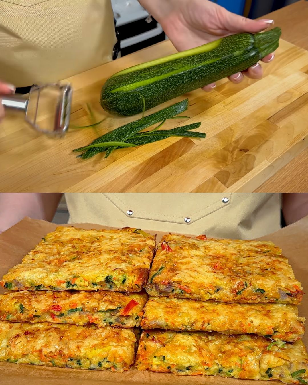 Savory Zucchini and Vegetable Bake with Cheese