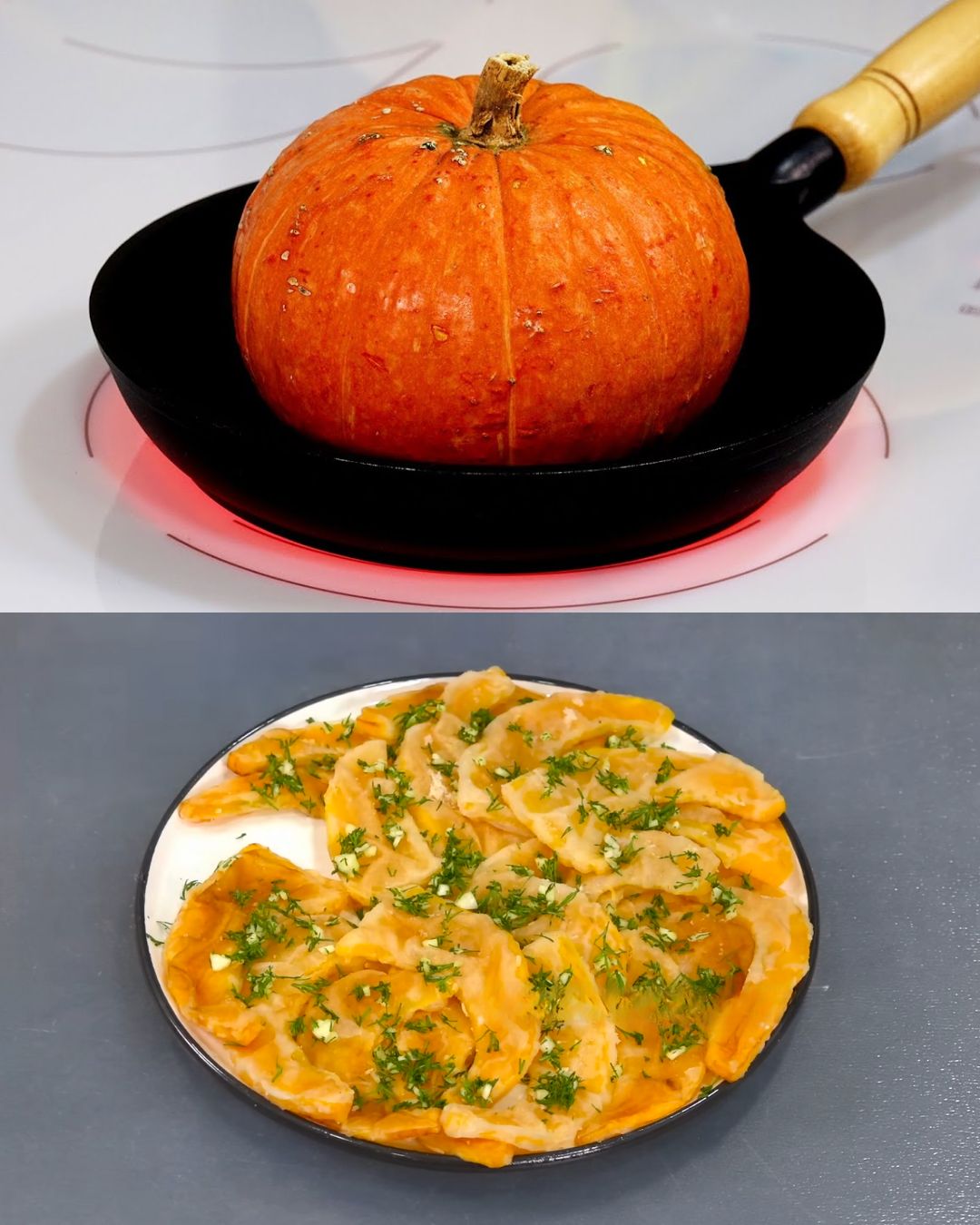 Stewed Cabbage with Pumpkin