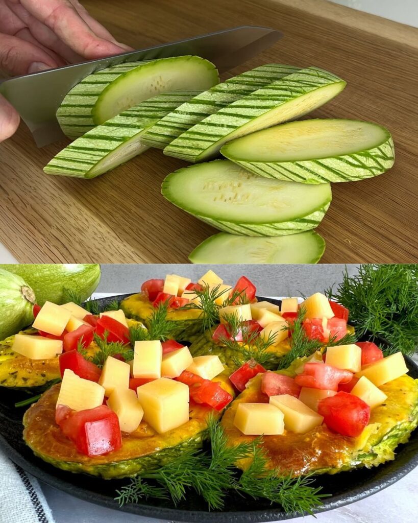 Cheesy Zucchini Fritters with Tomato and Garlic Dip