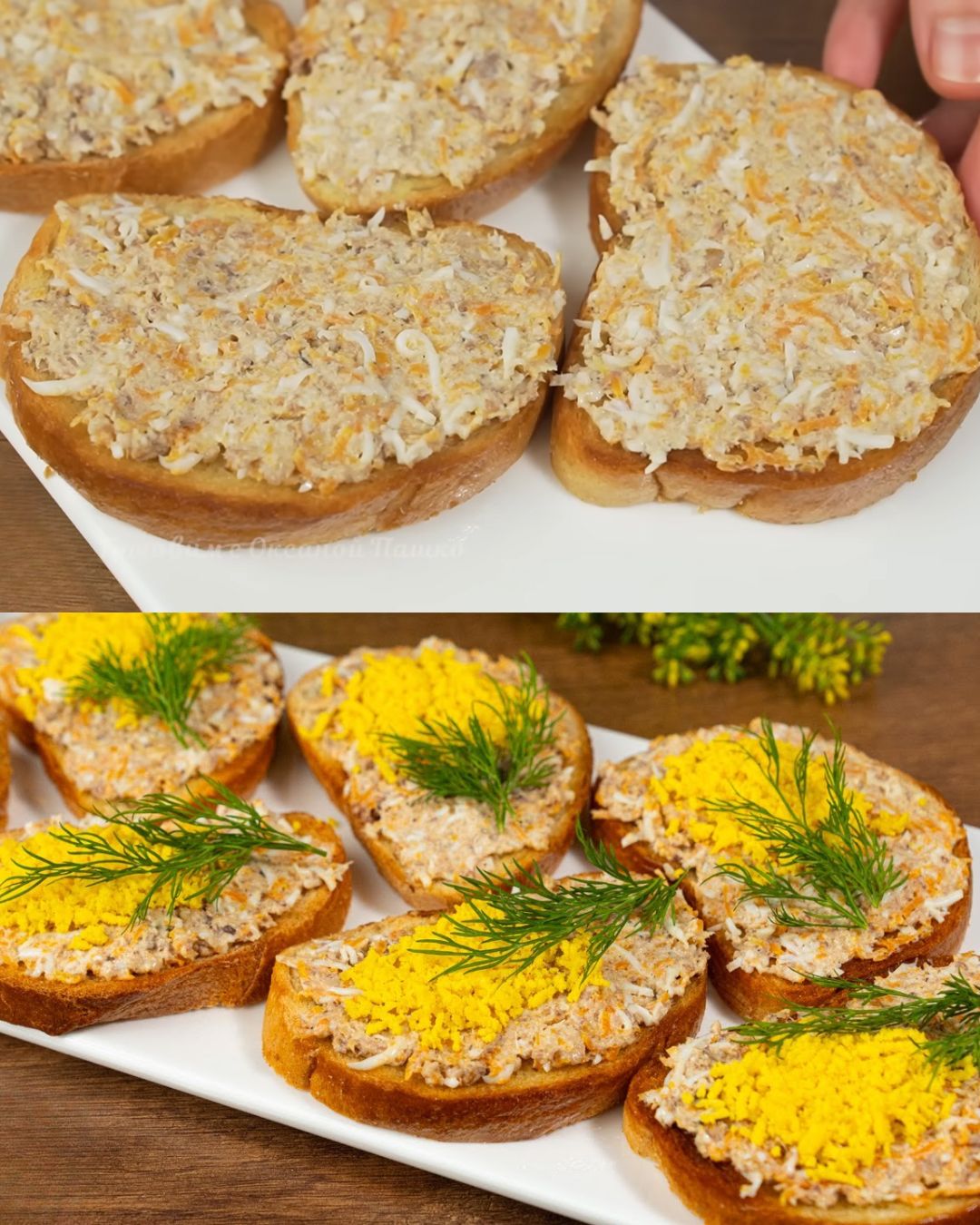 Mimosa Sandwiches