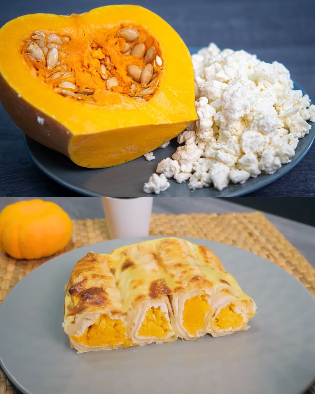 Cottage Cheese and Pumpkin Casserole