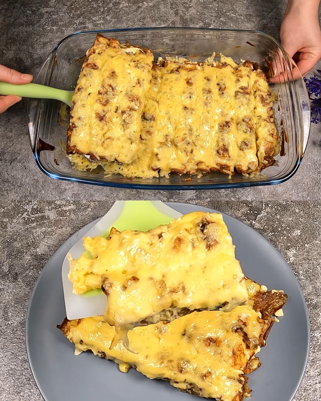 Savory Cheese and Egg Crepes with Filling