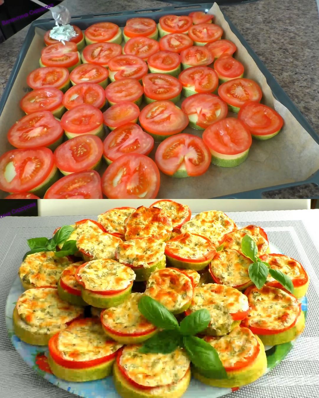 Creamy Zucchini and Tomato Casserole with Fresh Herbs