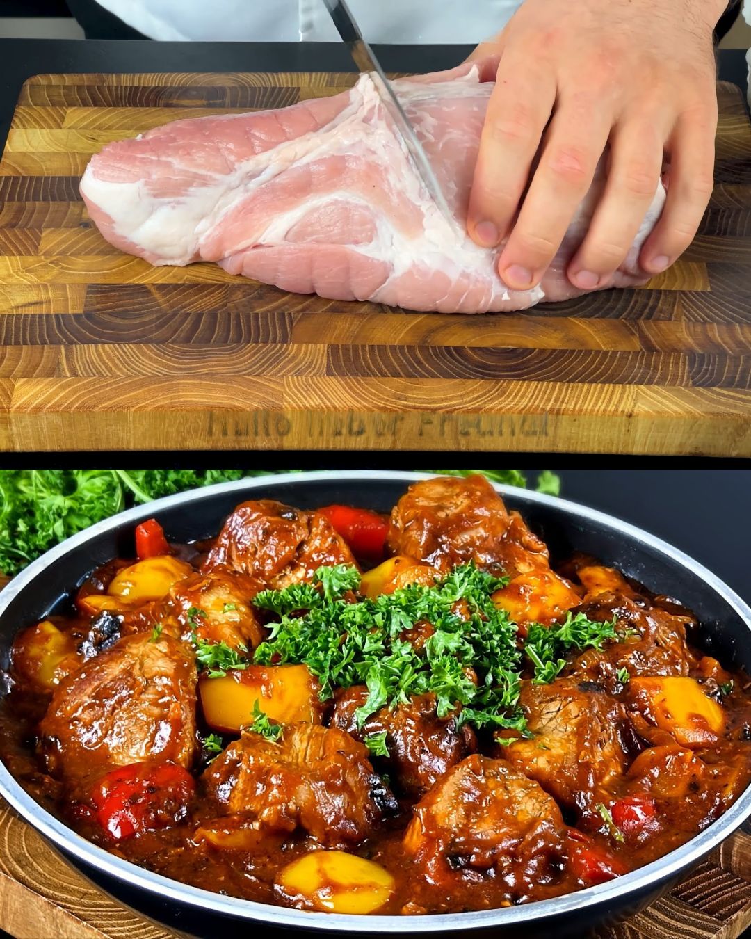 Creamy Pork and Vegetable Stew