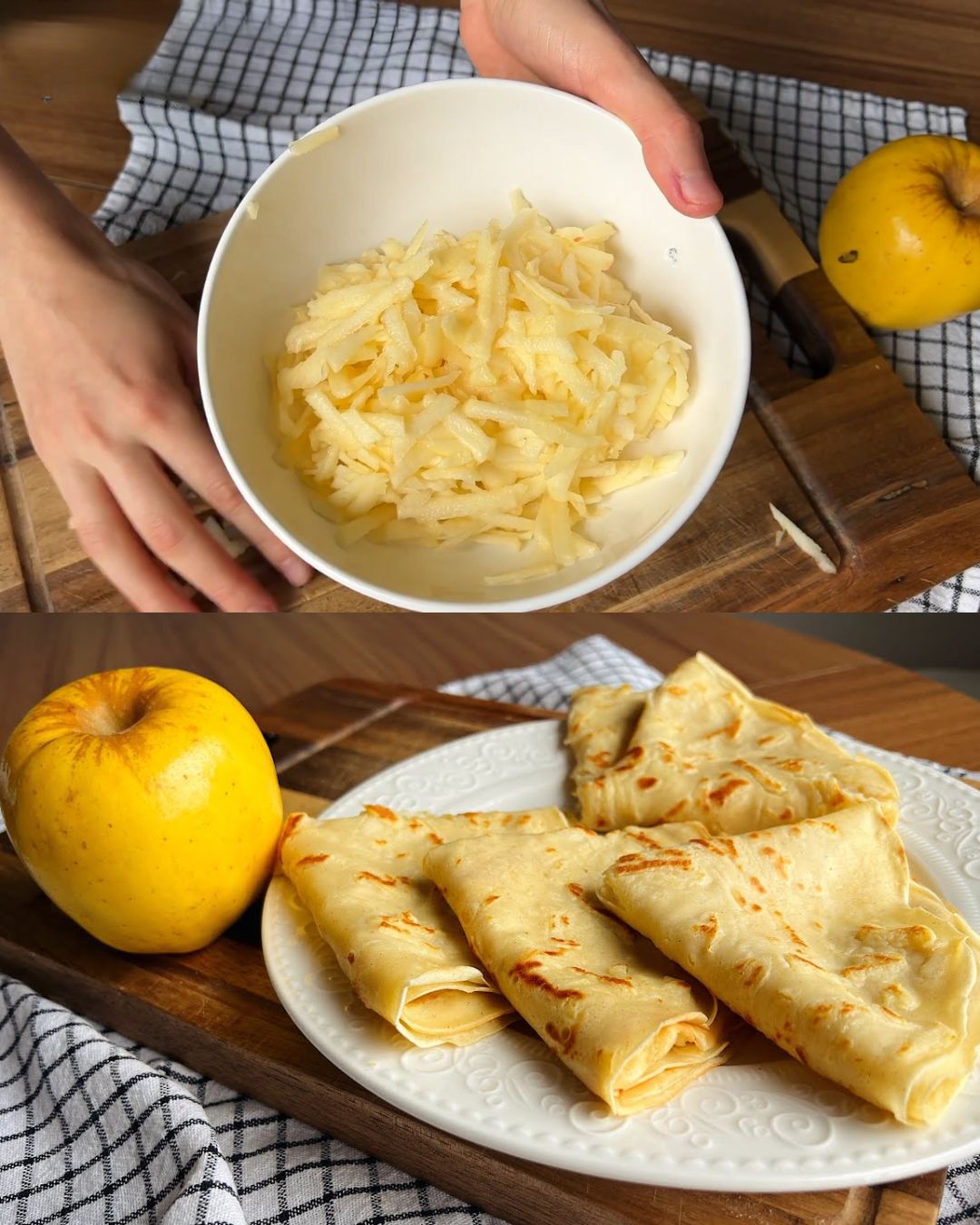 Cinnamon-Infused Pancakes with a Touch of Olive Oil