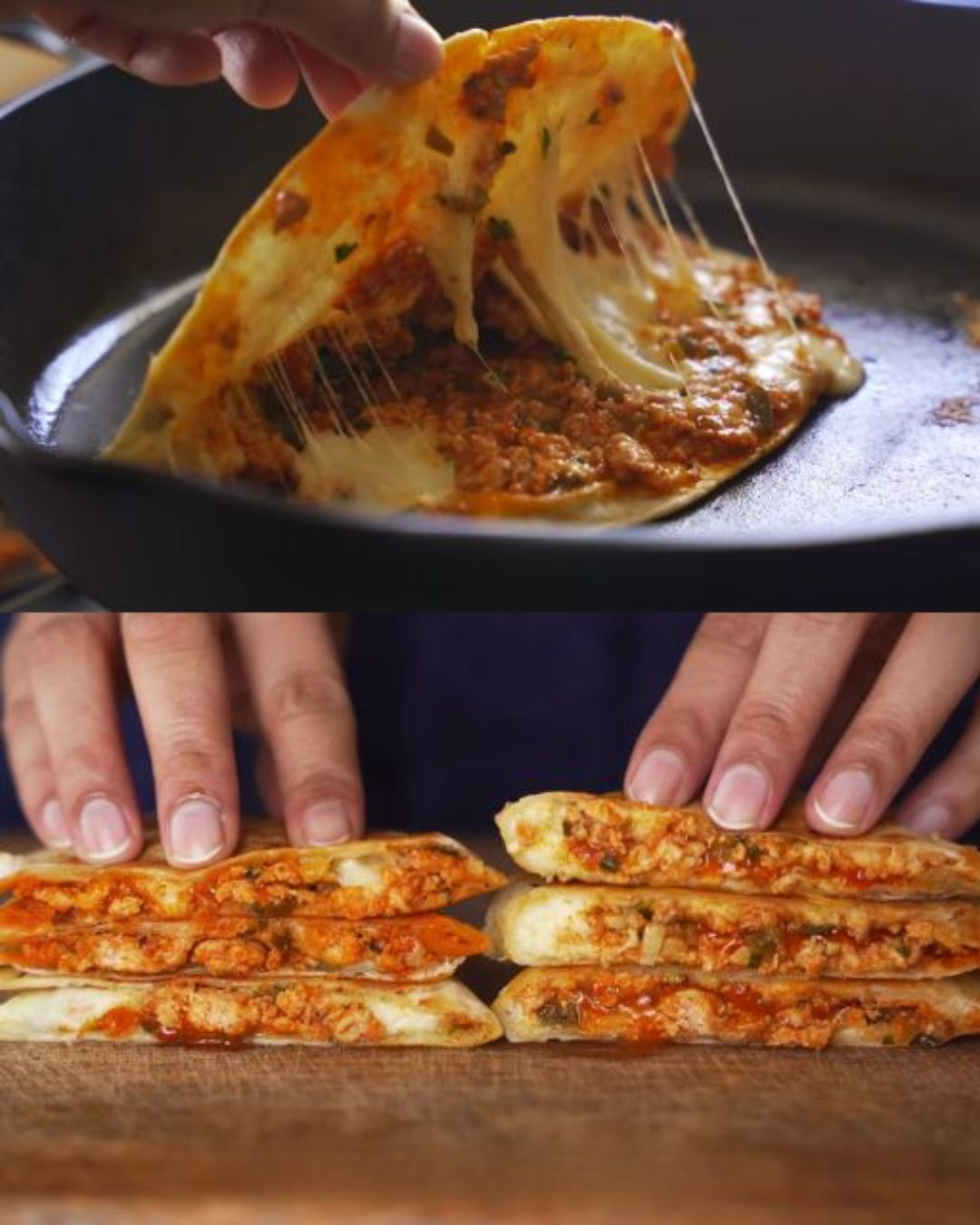 Cheesy Chicken Quesadillas