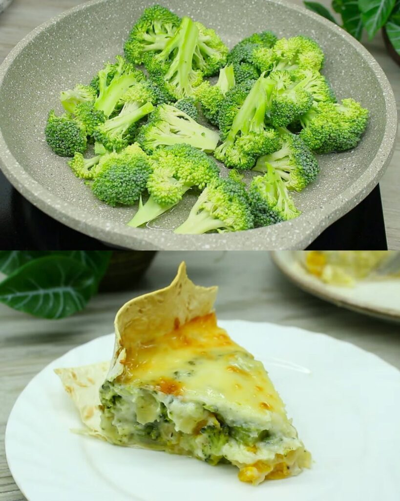 Baked Vegetable Tortilla with Mozzarella and Bechamel Sauce
