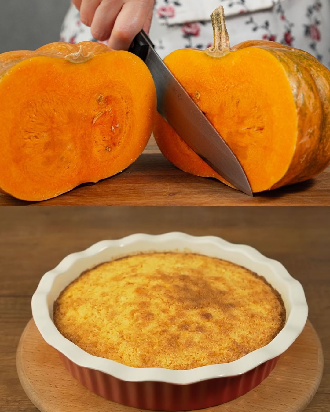 Classic Pumpkin Semolina Pie